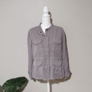 Sanctuary Anthroplogie Grey Safari Jacket